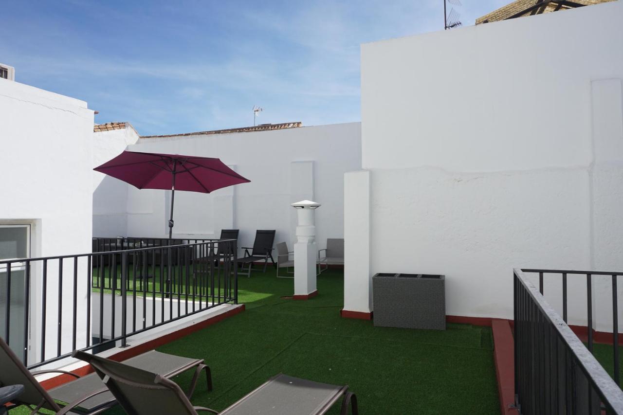 Apartamentos Mediterranea Centro Málaga Dış mekan fotoğraf