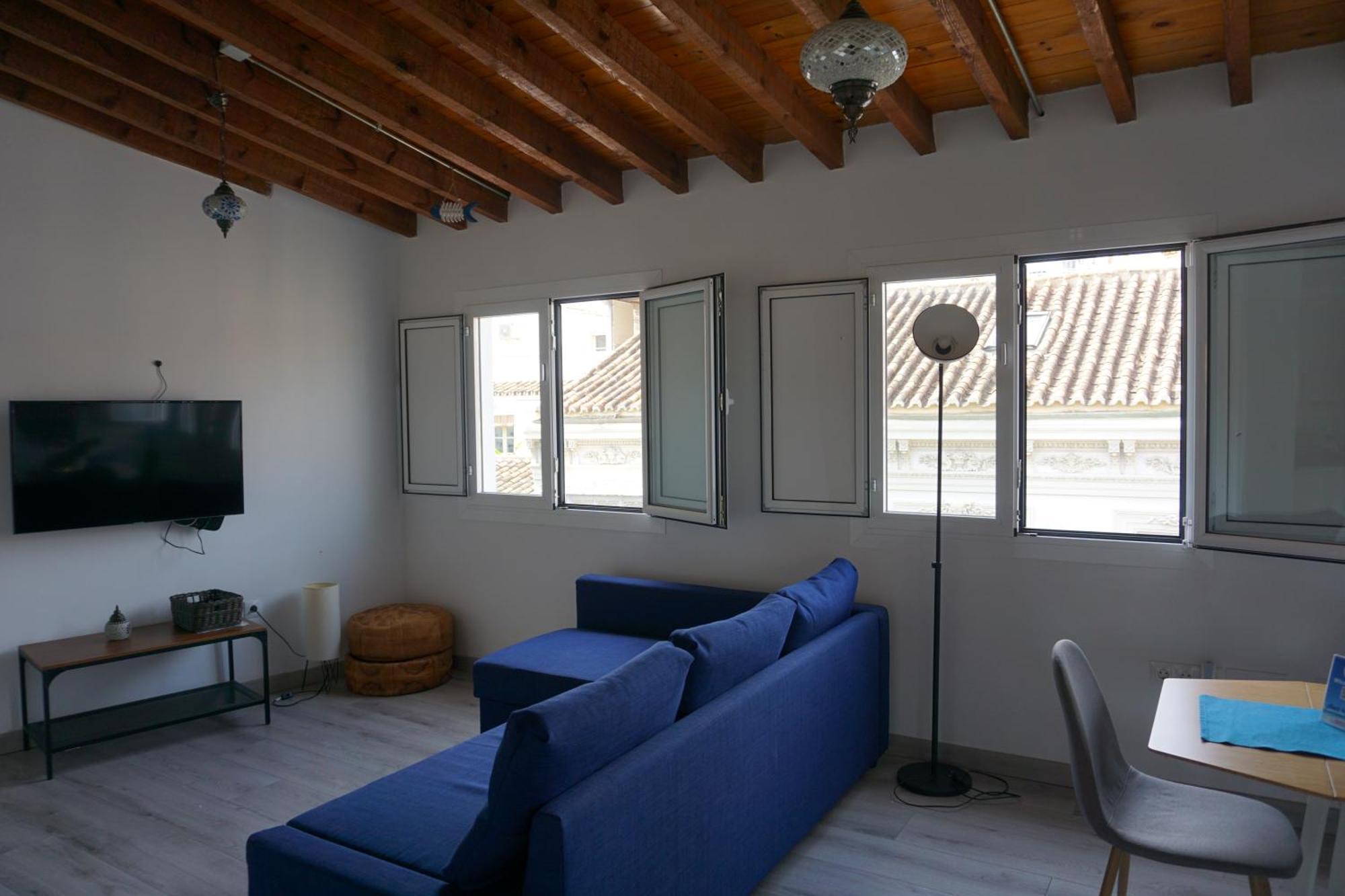 Apartamentos Mediterranea Centro Málaga Dış mekan fotoğraf
